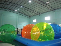 Good Quality CE Approval Reinforced Full Color Water Balls for Reantals