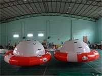 0.9mm PVC Tarpaulin Durable Inflatable Water Saturn for Beach Park