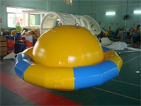 0.9mm PVC Tarpaulin UFO Inflatable Saturn Water ​Toy for Kids and Adults