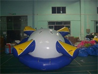 Crazy UFO Inflatable Water Saturn Rocker