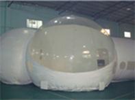 Inflatable Bubble Tent with 2 Tunnels