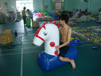 Air Tight Strong Style Team Games Pony Hops Inflatables for Party Rentals