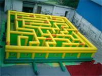 Large Inflatable Maze Interactive Inflatable Labyrinth Game