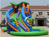 Hot Selling Inflatable Palm Trees Water Slide for Summer