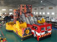 New 2015 Inflatable Fire Rescue Obstacle Course for sale
