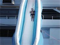 Durable Super Yacht Slide Inflatable Water Slides with Repair Patches
