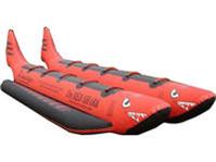 Red Shark Ride Commercial Side-to-Side Elite Class Banana Boat - 10 Person