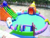 Giant Inflatable Octopus Slide Water Parks 16m Diameter