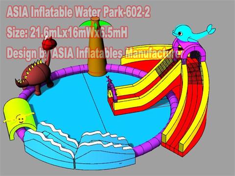 Giant Inflatable Water Parks