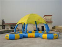 Strong Style Colorful Inflatable Pool with Tent