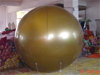 Plain Gold Helium Balloon