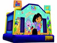 Inflatable Dora Bouncy Castle