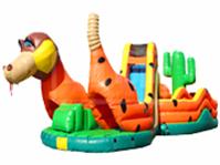 Inflatable Texas Rattler Obstacle Course