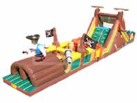 Inflatable Pirates Obstacle Course