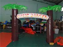 New 16 Foot Palm Trees Inflatable Race Arch for Events