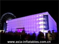 LED Large Inflatable Cube Tent