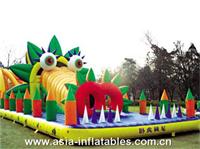 Pig Character Inflatable Playground for Kids Amusement