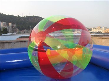        Green+Red+Clear Multi-colors Water Ball